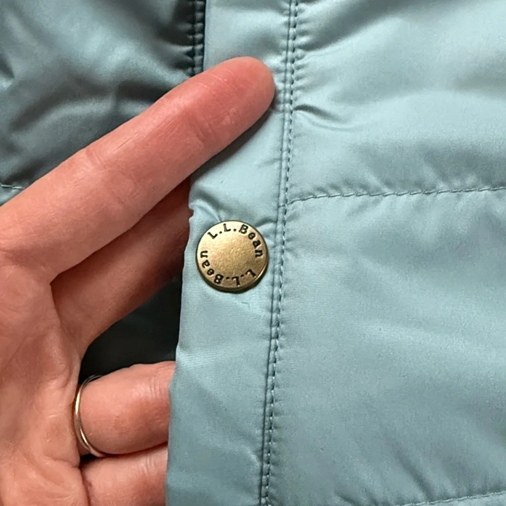 L.L.BEAN Mountain Classic Colorblock Puffer Jacket NWT Size XS - Picture 7 of 16